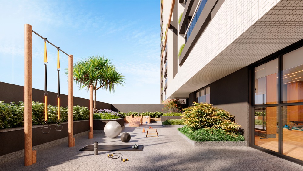 Apartamento Residencial CROMA no Bigorrilho- 68,26m² com 02 Domitórios.