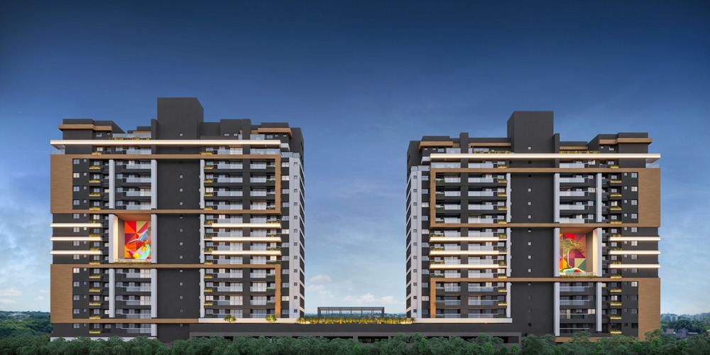 Apartamento residencial croma no bigorrilho- 68,26m² com 02 