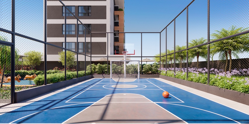 Apartamento residencial croma no bigorrilho- 68,26m² com 02 