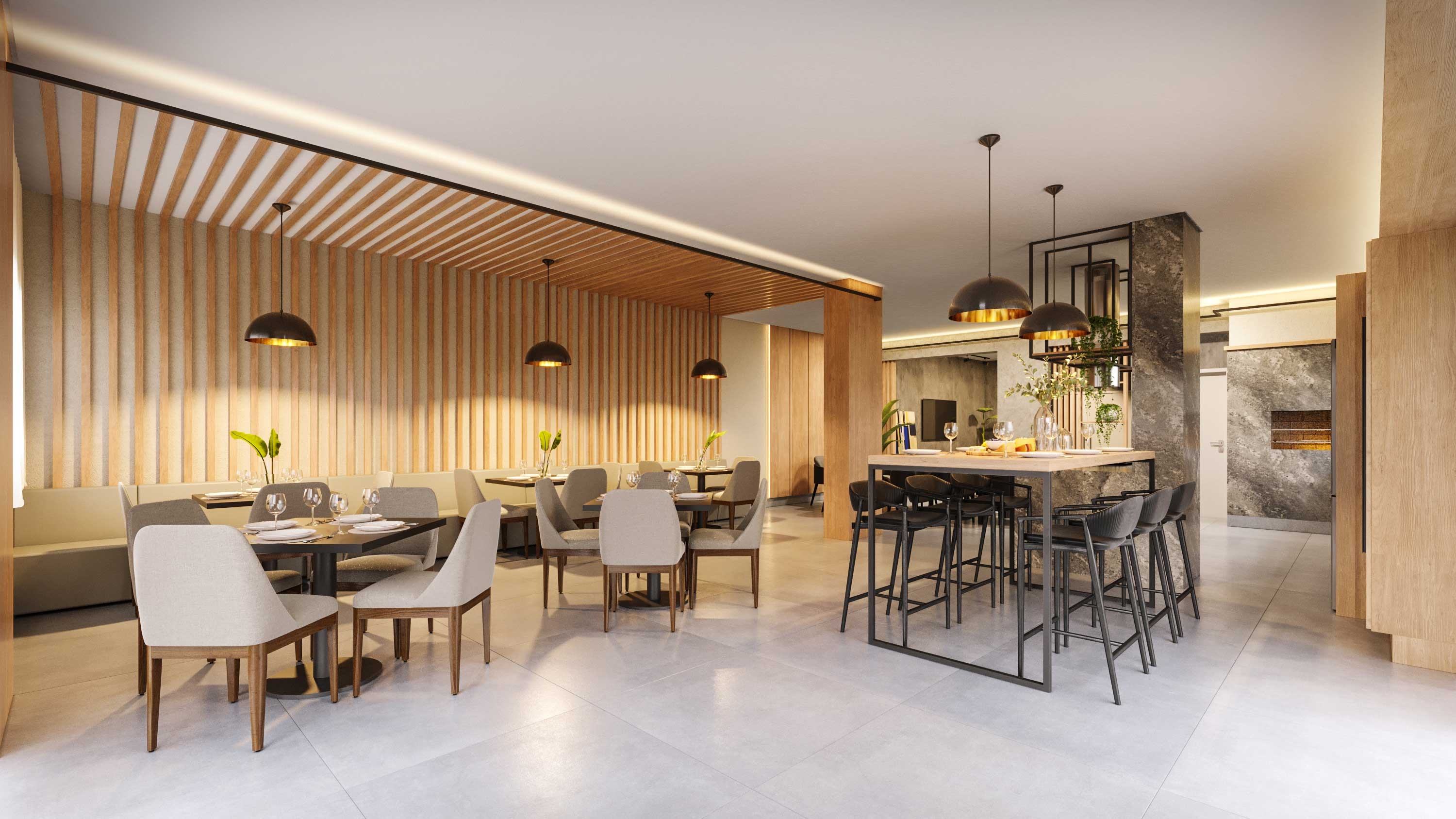 Apartamento Residencial CROMA no Bigorrilho- 68,26m² com 02 Domitórios.