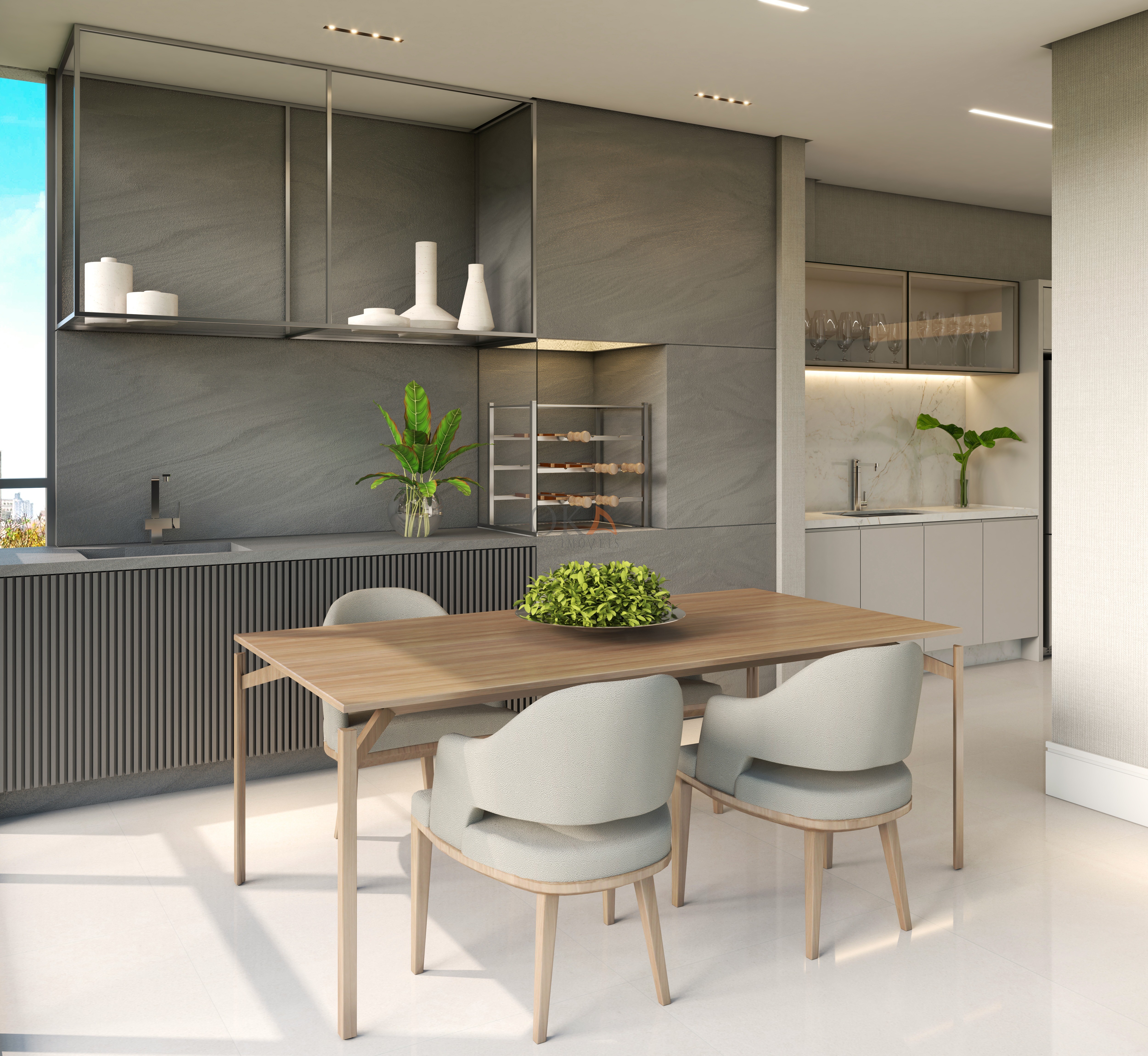 Reserva colina- apartamento cobertura com 380,95m² em frente