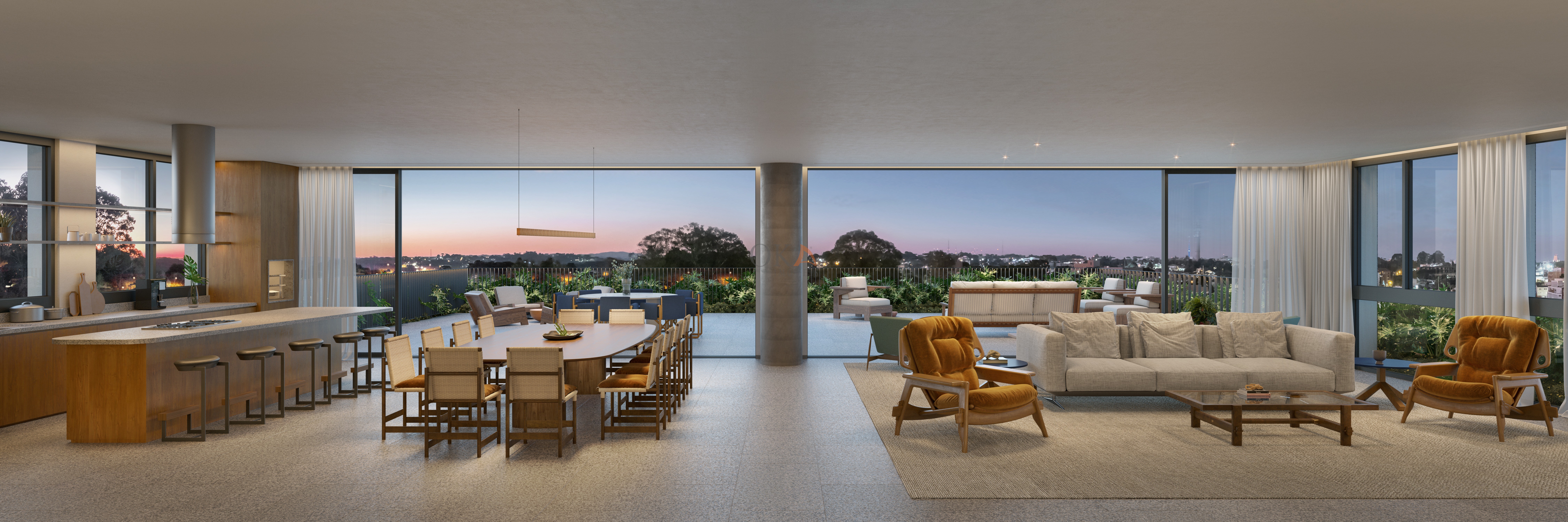LANÇAMENTO Residencial KAÁ- Apartamento com 180,40m² no Champagnat á venda.