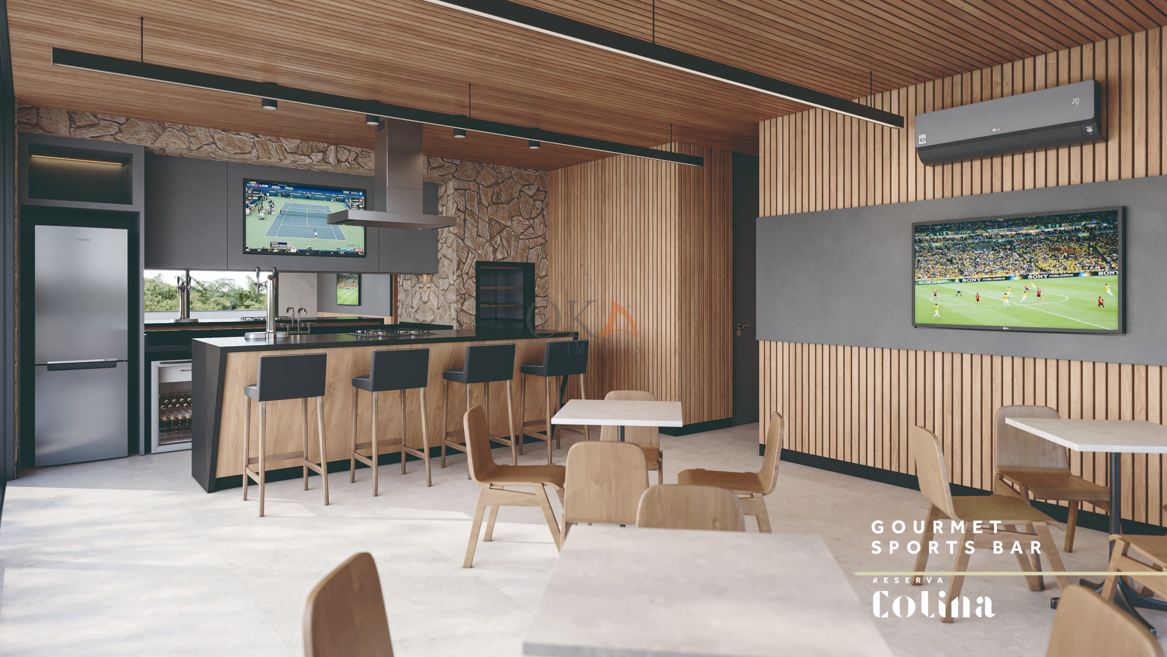 Reserva colina- apartamento com 197,33m² em frente ao parque