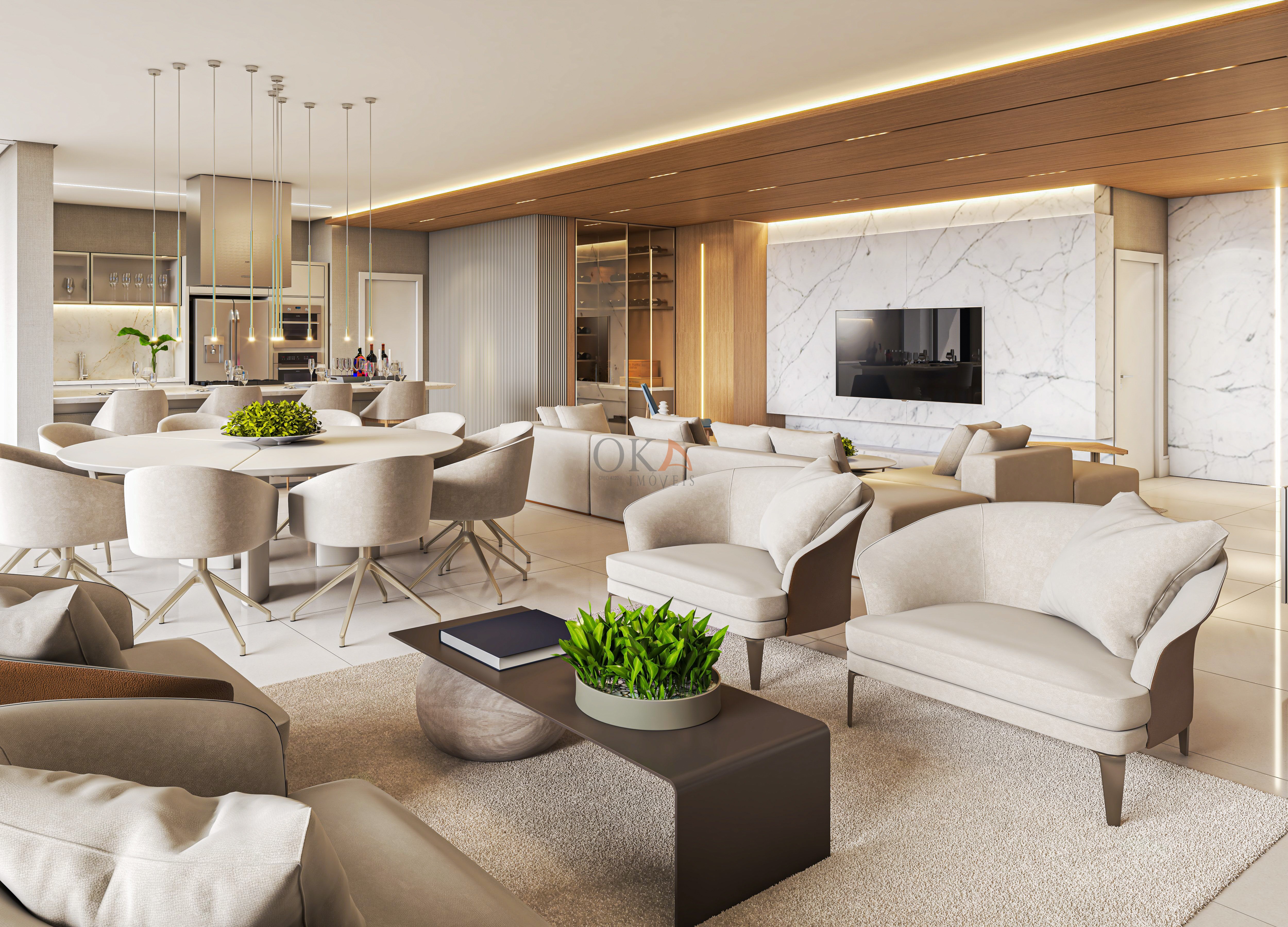 Reserva colina- apartamento cobertura com 380,95m² em frente