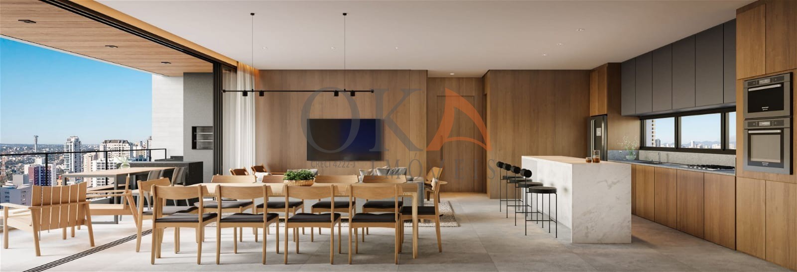 Lançamento Varanda Barigui- Apartamento 169,7m² com 03 suítes no Bigorrilho a venda.