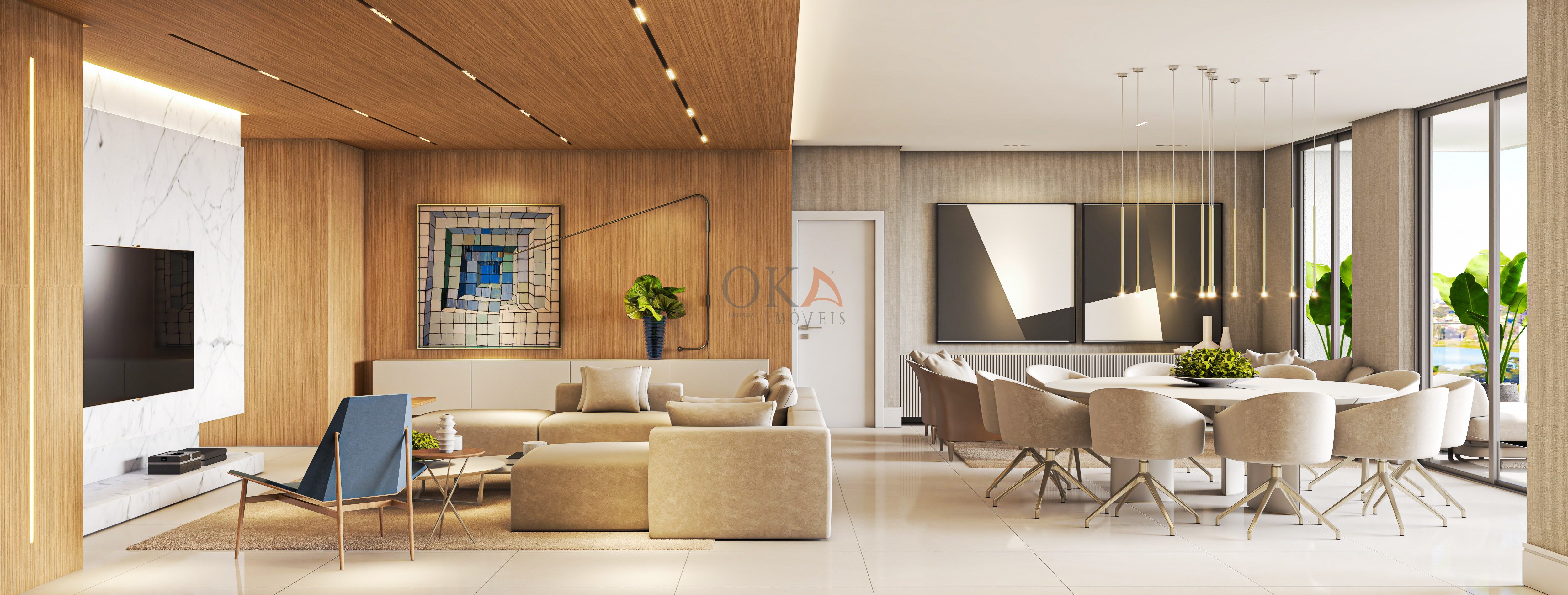 Reserva colina- apartamento cobertura com 380,95m² em frente