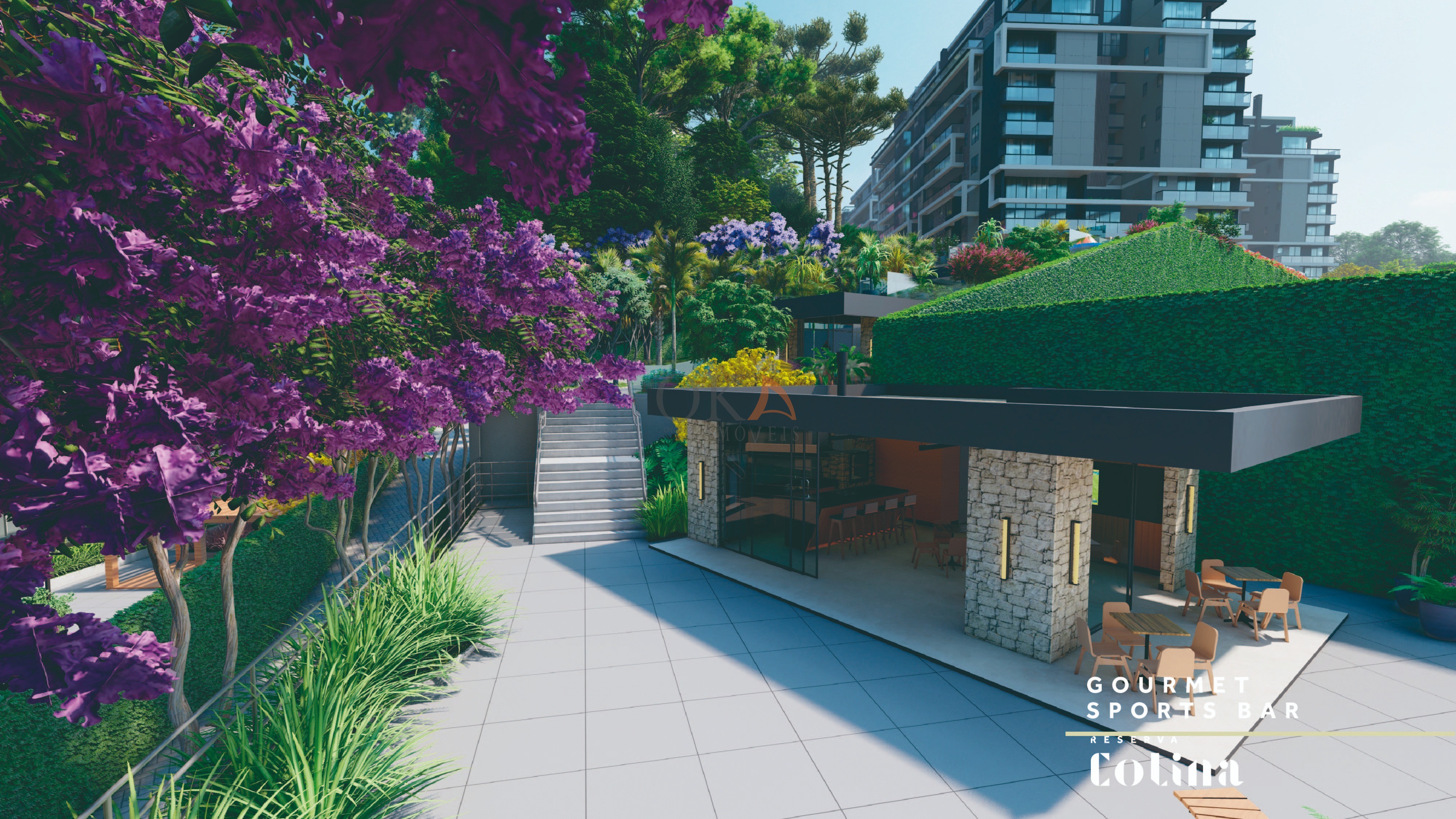 Reserva colina- apartamento com 197,33m² em frente ao parque