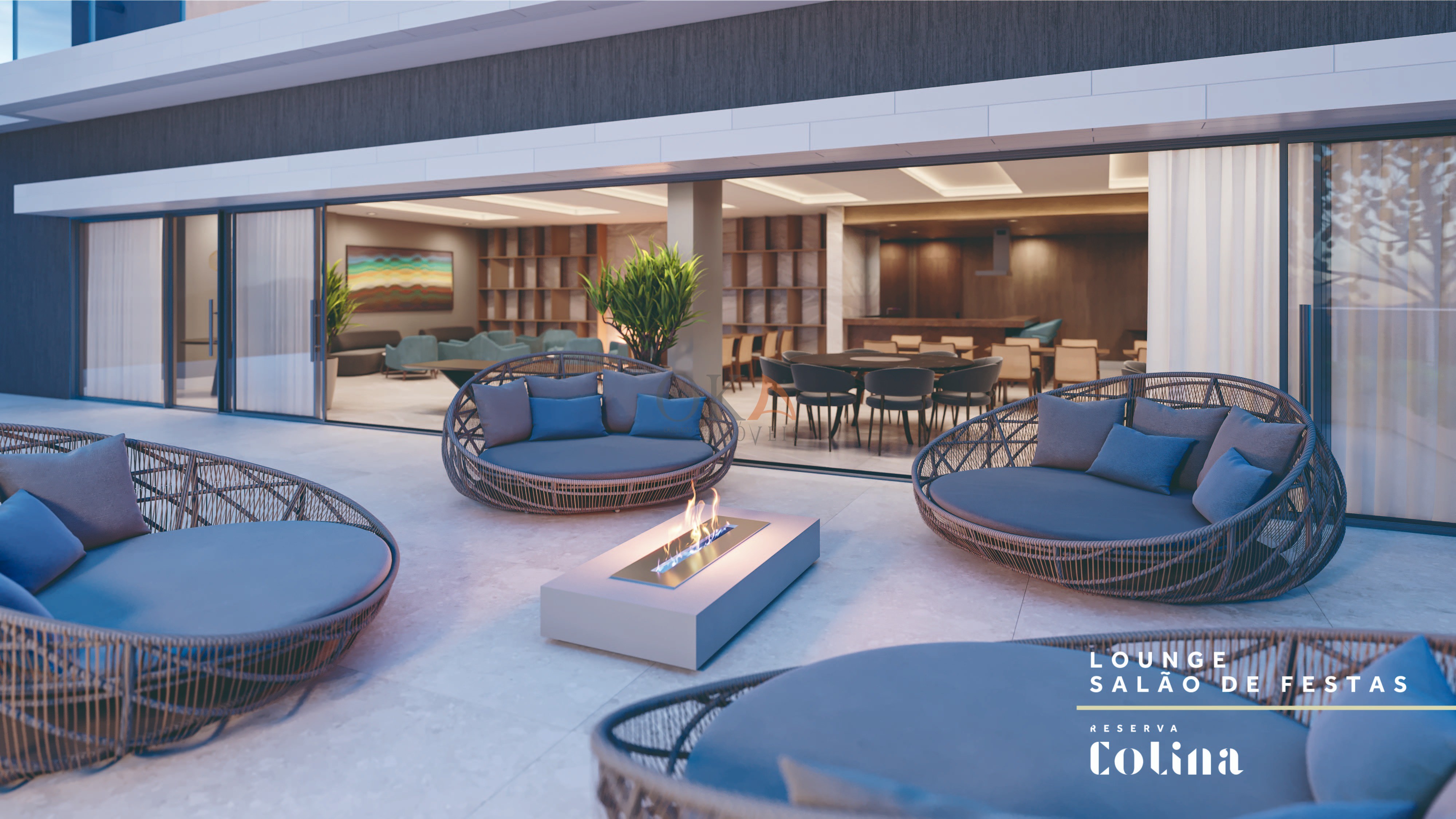 Reserva colina- apartamento com 197,33m² em frente ao parque