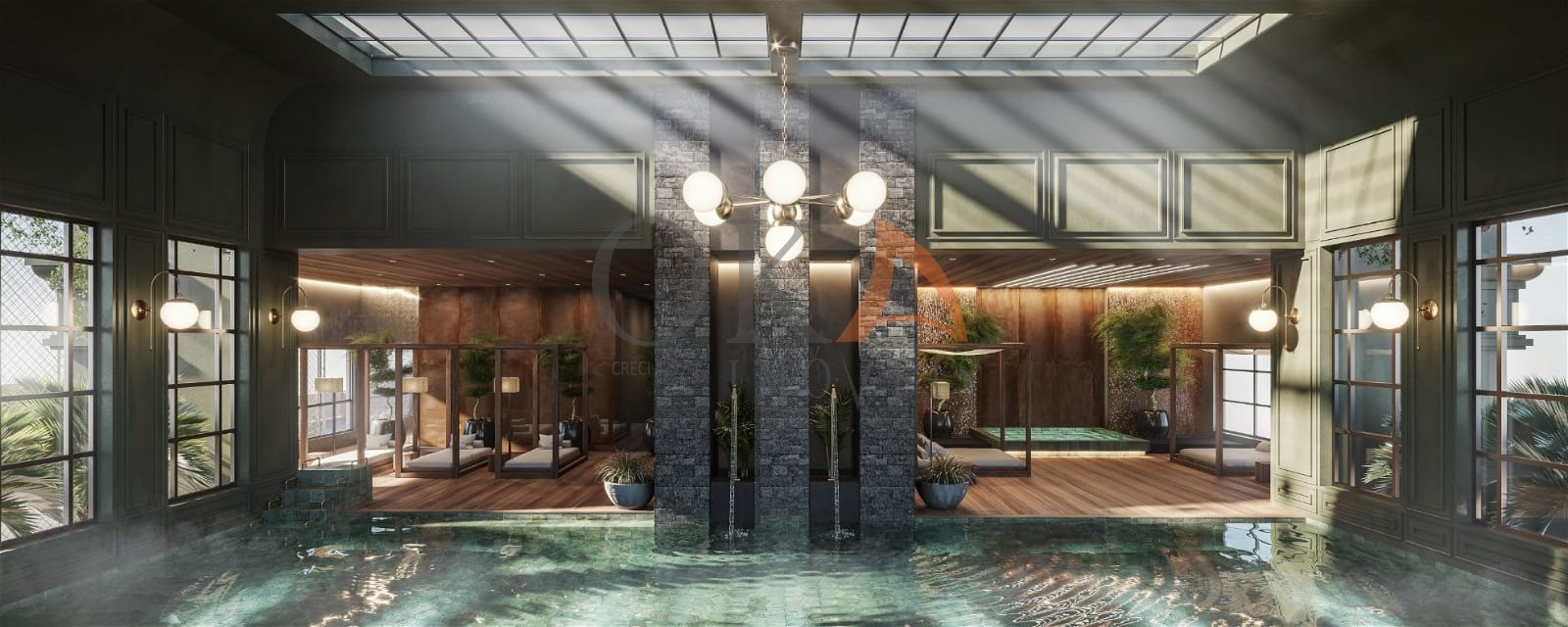 Lançamento L' Atelier em Itapema/SC- Cobertura com 427,44m² com 5 suítes e piscina privativa com vista para o mar.