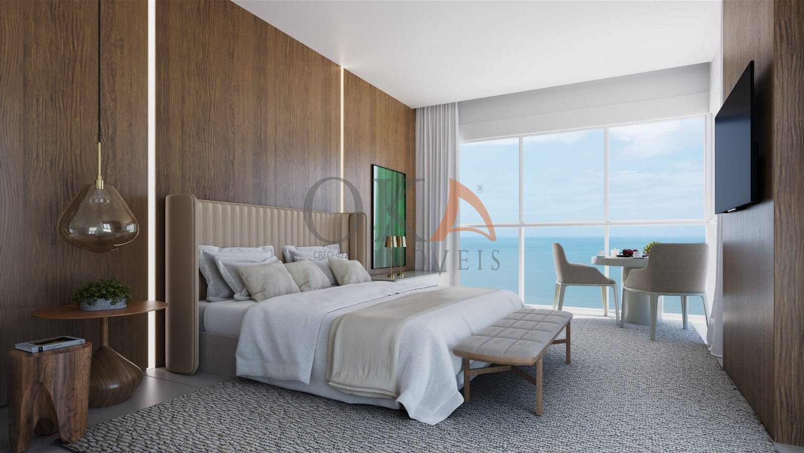 Lançamento L' Atelier em Itapema/SC- Cobertura com 427,44m² com 5 suítes e piscina privativa com vista para o mar.