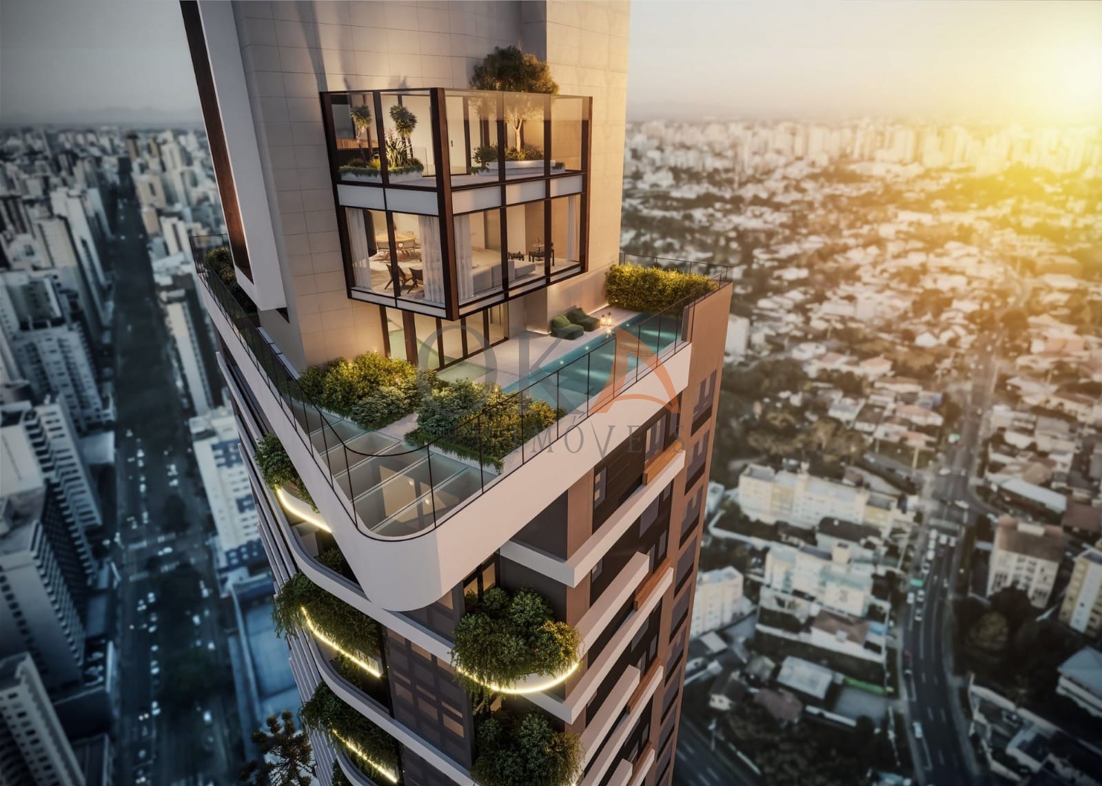 OÁS Barigui- O prédio mais alto de Curitiba com Apartamentos de até 280m².