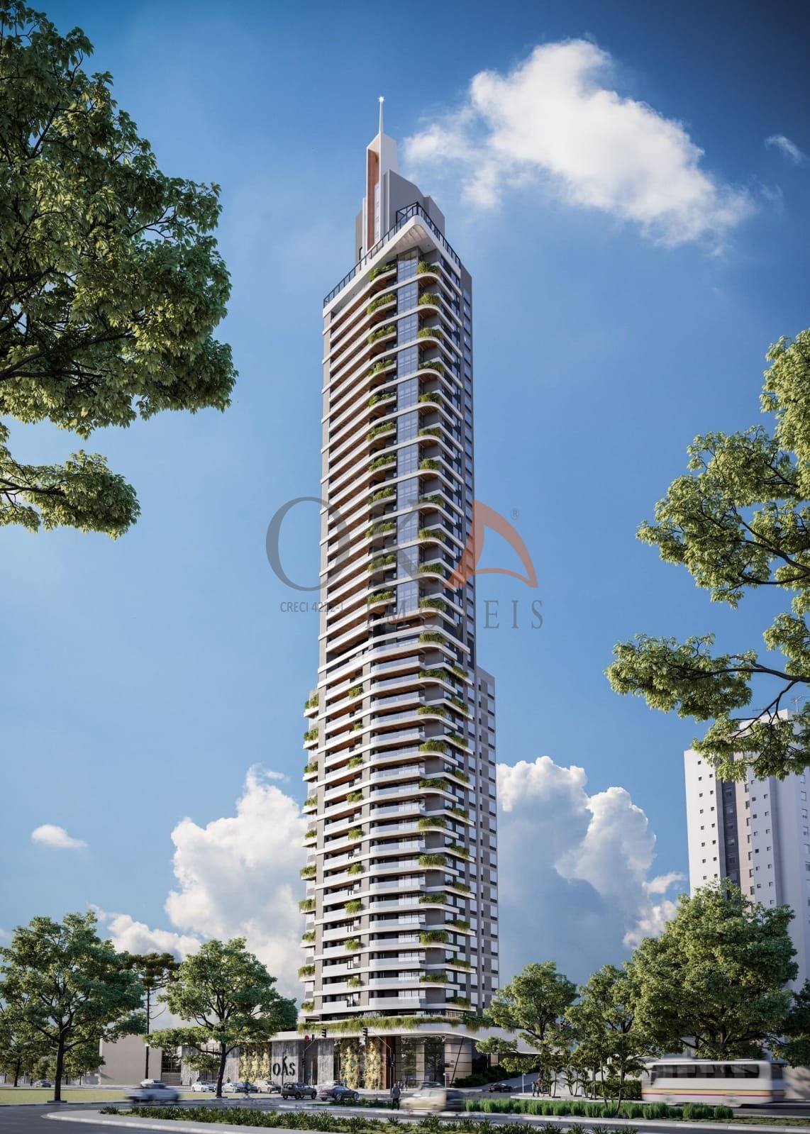 OÁS Barigui- O prédio mais alto de Curitiba com Apartamentos de até 280m².