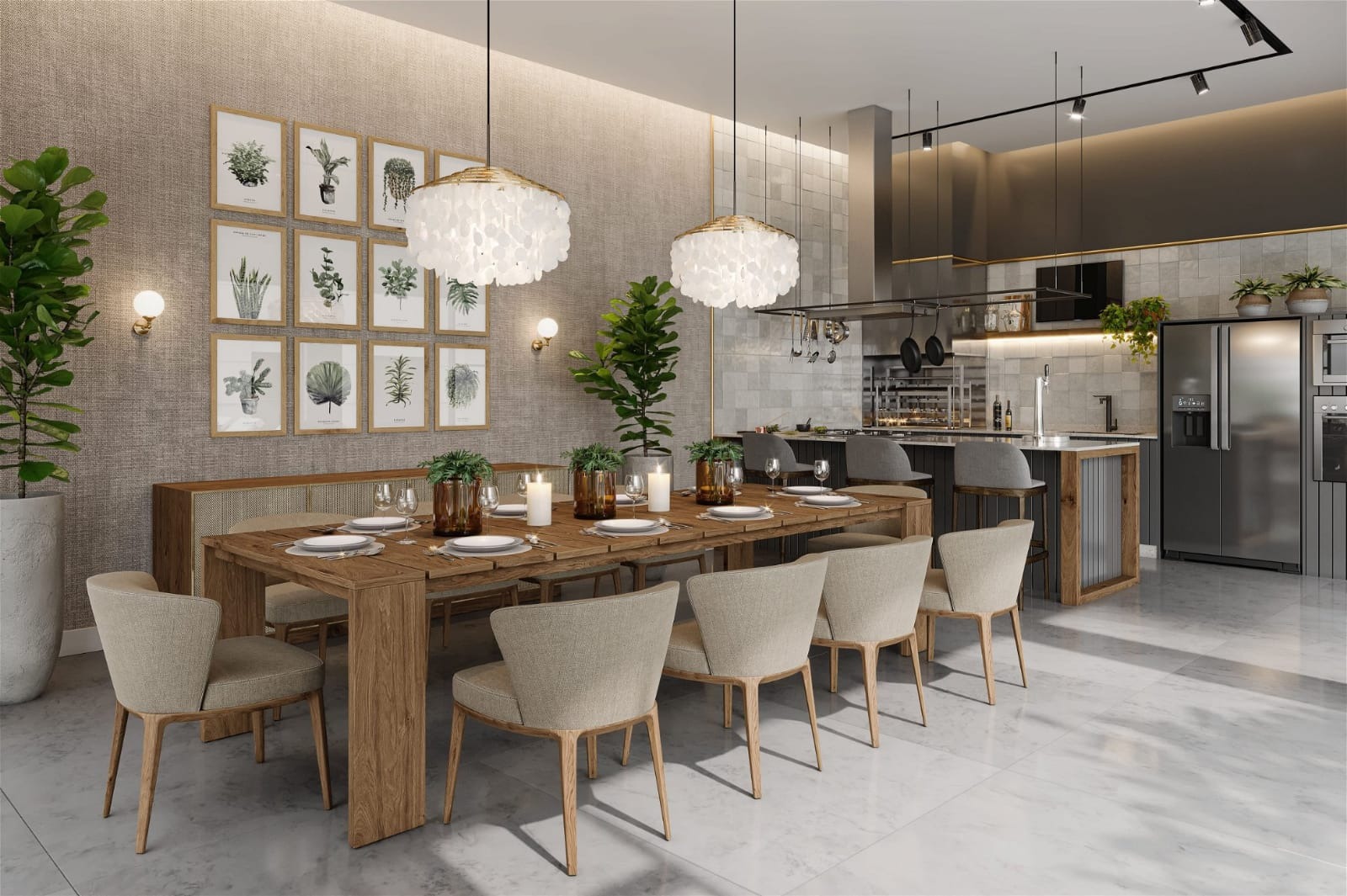 Lançamento- apartamento de alto padrão em maringá/pr. 4 opçõ