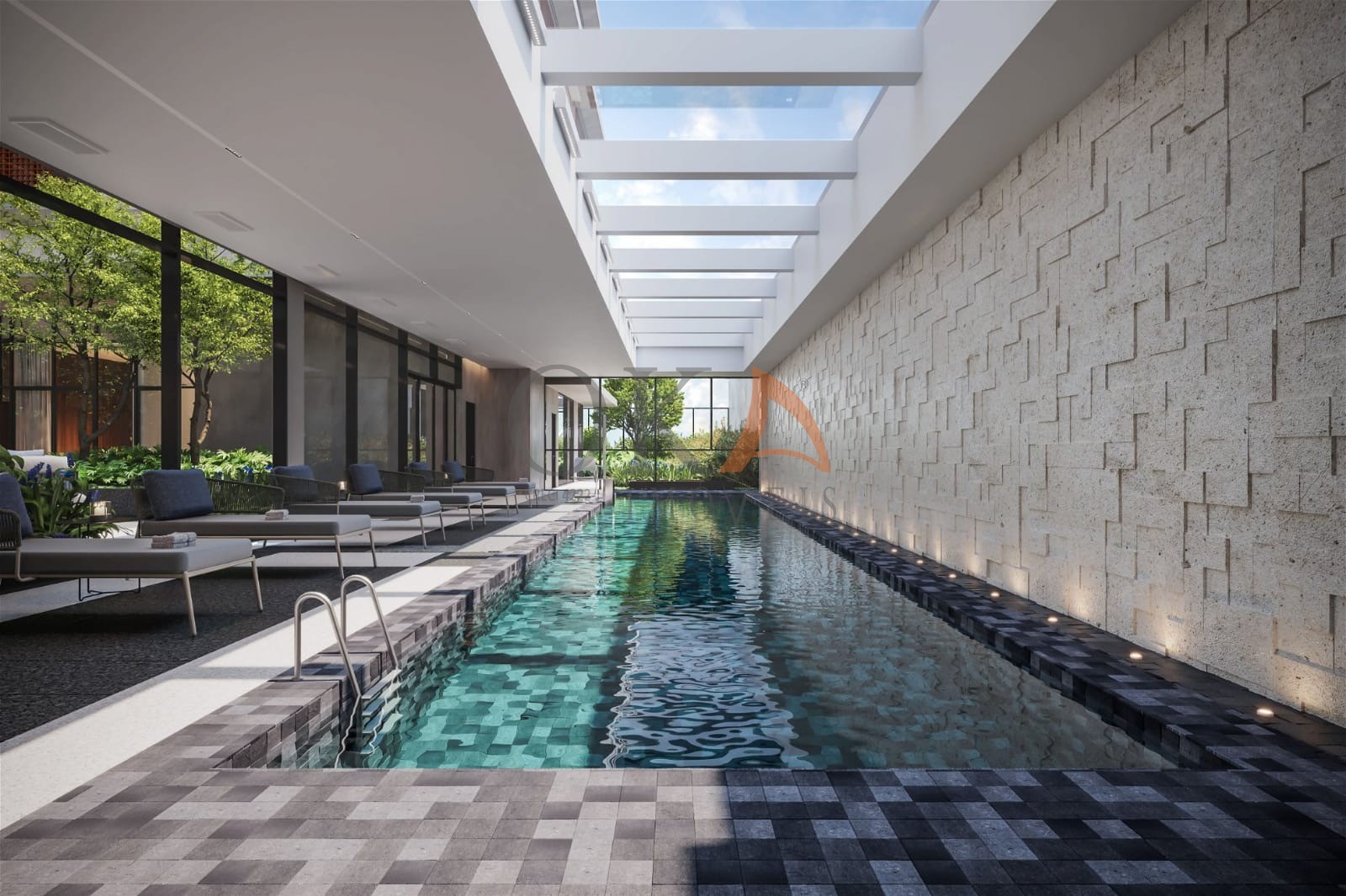 Ampio- cobertura de 336,43m² com piscina privativa e 4 suíte