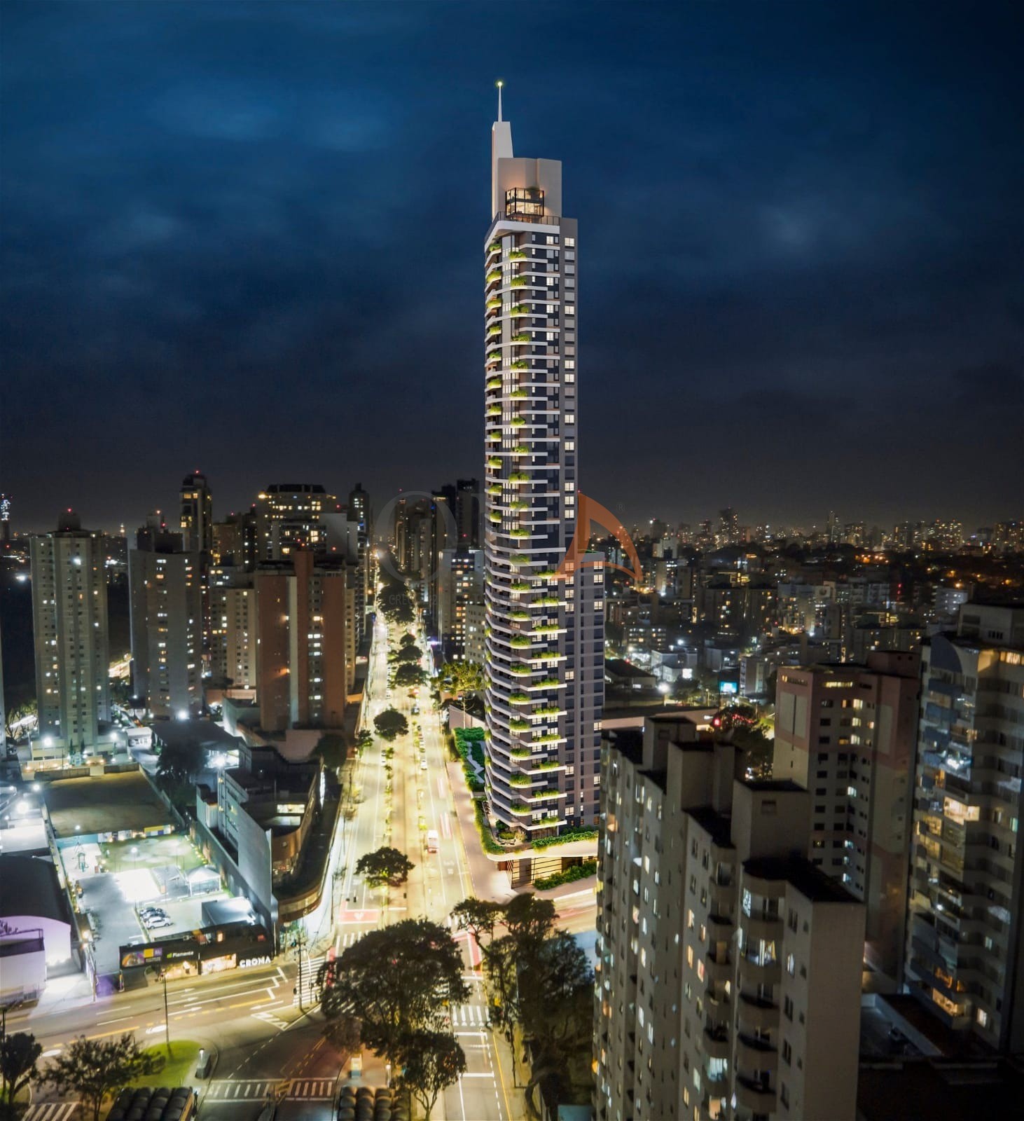 OÁS Barigui- O prédio mais alto de Curitiba com Apartamentos de até 280m².