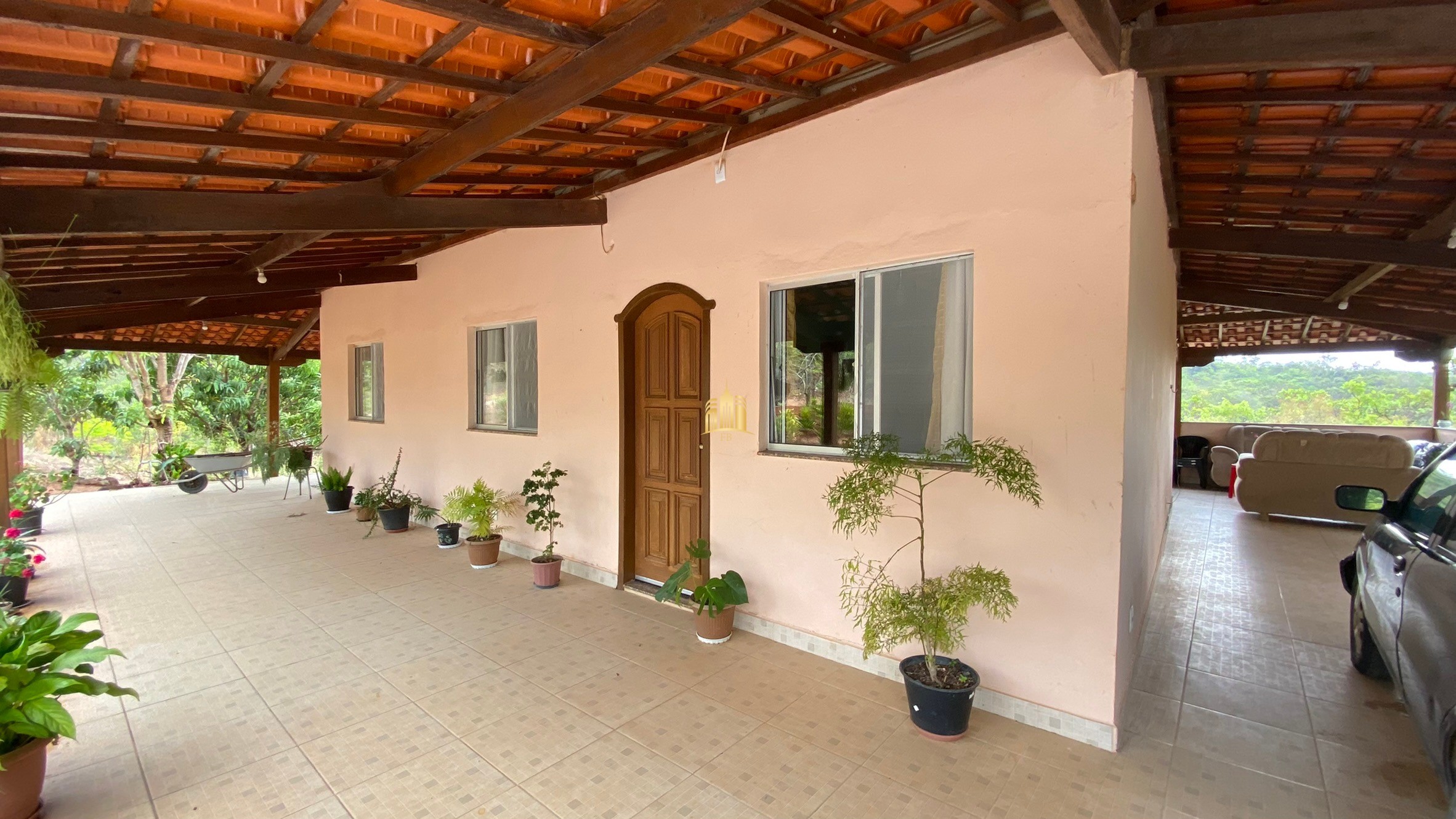 Sítio, 2 quartos, 1100 m² - Foto 1