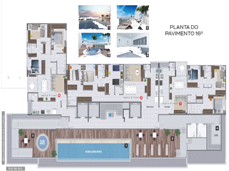 Infinity Residence Águas Claras - Ultimas unidades de 3 quartos até 3 suítes plenas, 2 vagas de garagem, ao lado do metrõ. Os apartamento vão de 92 m