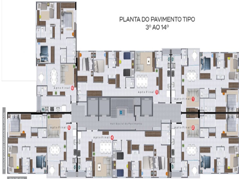 Infinity Residence Águas Claras - Ultimas unidades de 3 quartos até 3 suítes plenas, 2 vagas de garagem, ao lado do metrõ. O Infinity Residence é Lux