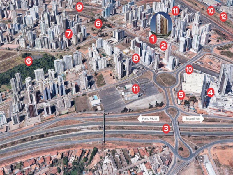 Infinity Residence Águas Claras - Ultimas unidades de 3 quartos até 3 suítes plenas, 2 vagas de garagem, ao lado do metrõ. O Infinity Residence é Lux