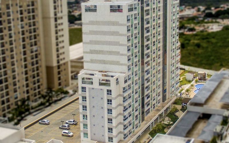 Residencial spot águas claras - apartamento de 1 quarto refo