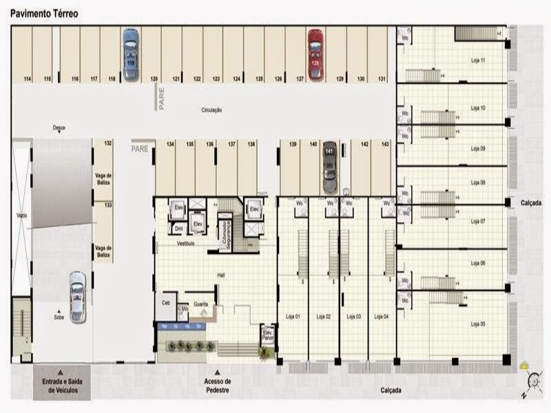 Águas Claras Cobertura no Lê Paysage - 2 quartos. Nascente , 170 m² sendo 2 suítes uma com closet, área gourmet com hidromassagem , 4 vagas de garage