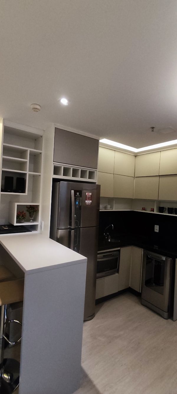 Blend Apartaments Águas Claras - 1 quarto com 33 m2 decorado e reformado O apartamento será entregue conforme as fotos com todos ítens que estão no a