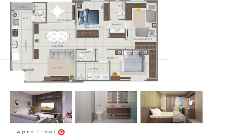 Infinity Residence Águas Claras - Espetacular lançamento, já na fase de acabamento na Rua 36 sul, próximo ao Metrô Concessionárias. 2 vagas de garagem