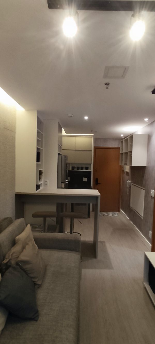 Blend Apartaments Águas Claras - 1 quarto com 33 m2 decorado e reformado O apartamento será entregue conforme as fotos com todos ítens que estão no a