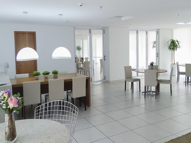Blend Apartaments Águas Claras - 1 quarto com 33 m2 decorado e reformado O apartamento será entregue conforme as fotos com todos ítens que estão no a