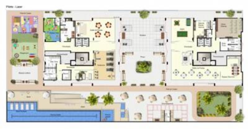 Residencial Sedgwick Águas Claras - 3 quartos reformado, 2 vagas de garagem 3 quartos; 2 suítes; Banheiro social; 80 m² de área privativa; 2 andar N