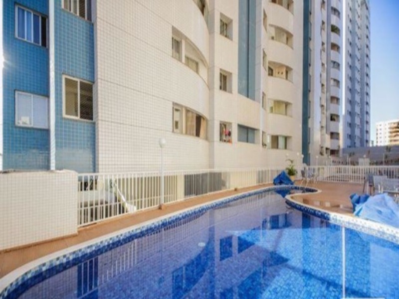 Águas Claras Residencial Cervantes - Apartamento 3 Quartos sendo 1 Suíte, com armários, reformado. Piso Laminado (flutuante), Cozinha independente, c