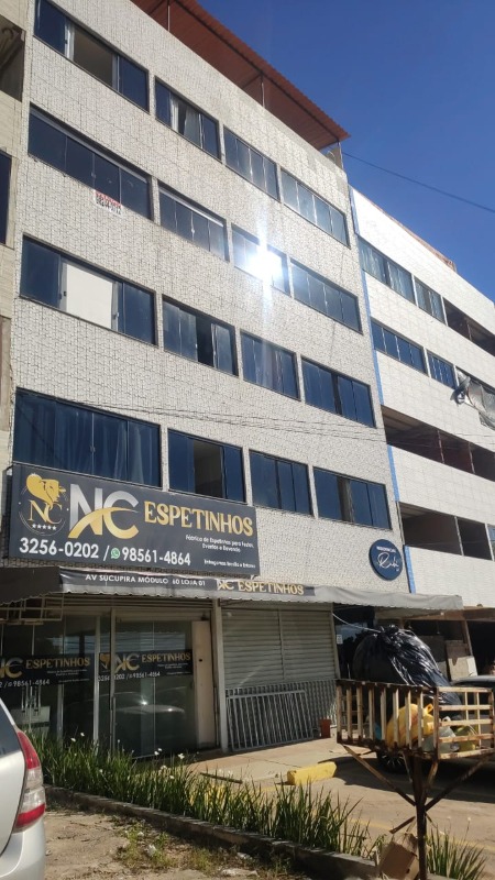 Residencial Rubi Riacho Fundo I - Quartos amplos, com vista livre e ventilação natural Avenida Sucupira, bem localizado. Apartamento 2 quartos sem