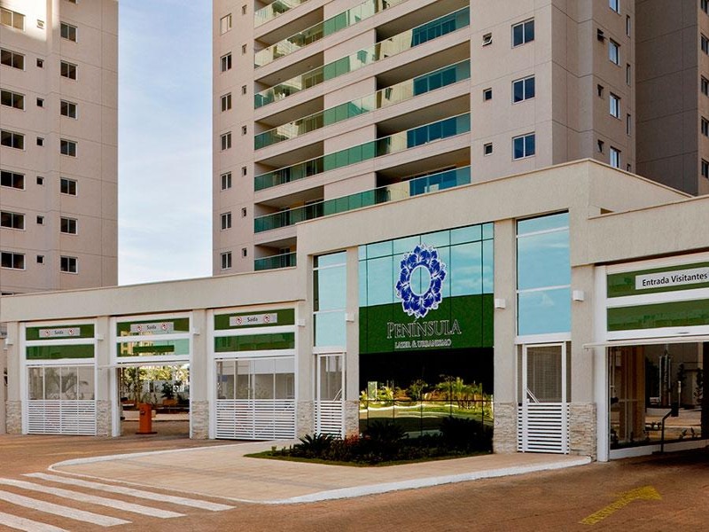 Res. Península Águas Claras - Apartamento 128 m², 4 suítes, reformado com 2 vagas. Apartamento reformado, com armários planejados de alta qualidade.