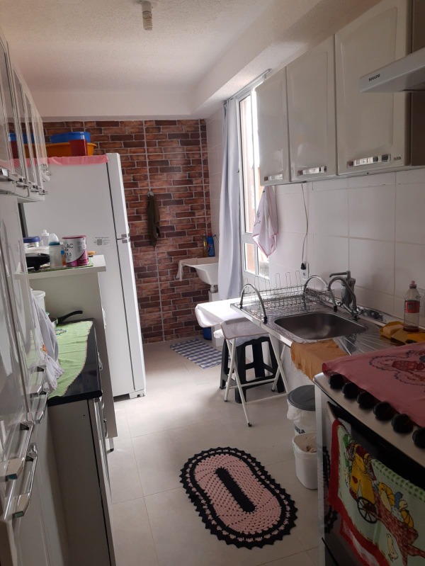 Total ville santa maria - apartamento 2 quartos térreo, com 