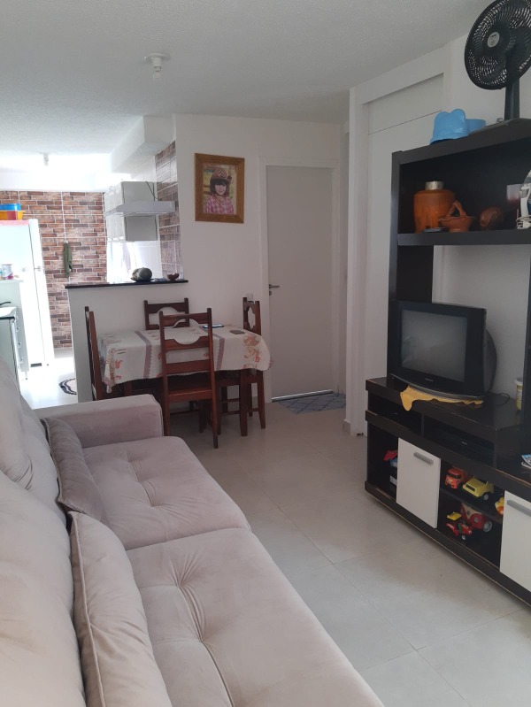 Total ville santa maria - apartamento 2 quartos térreo, com 