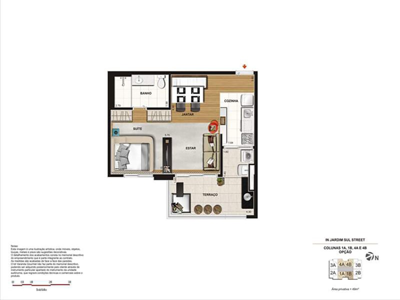 Apartamento, 1 quarto, 50 m² - Foto 27