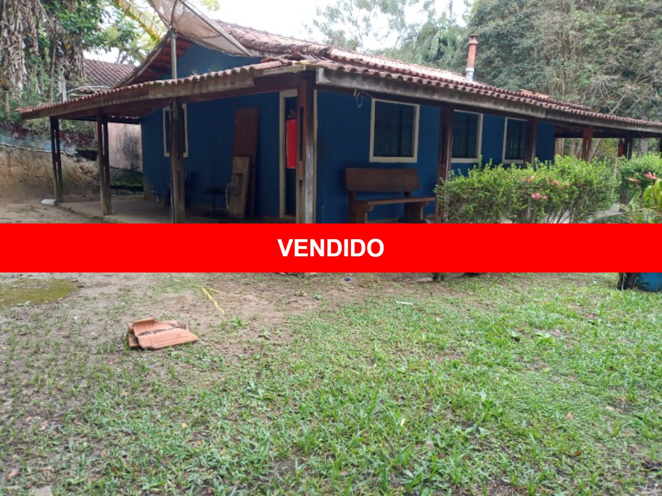 Chácara 3.900 m² com Lago,Localizada á 6,5 km do Centro em Juquitiba SP