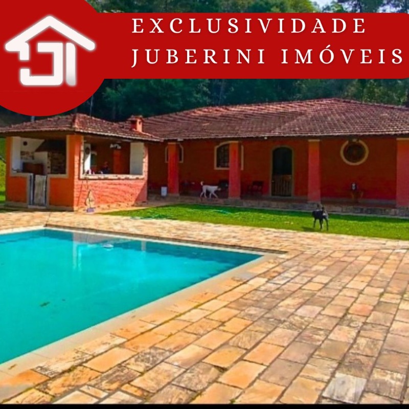 #chacara Linda Chácara com piscina e lago a 3 km do asfalto, em Juquitiba-SP