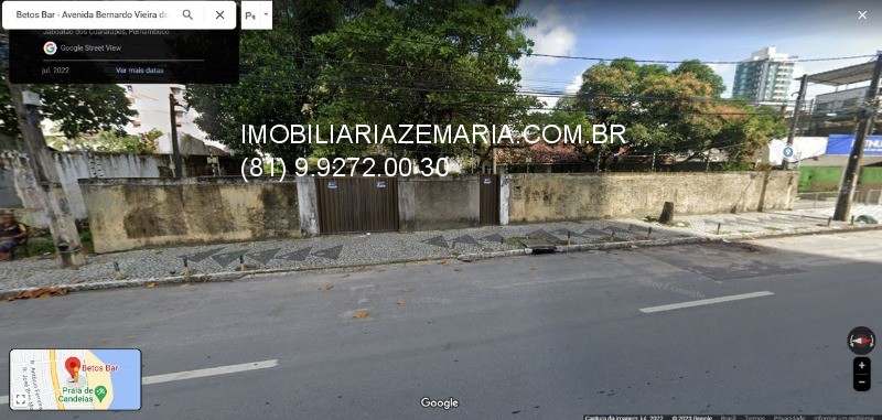 Imperdível: Área Comercial de 700m² à Venda em Candeias, Jaboatão dos Guararapes-PE na Avenida Bernado Vieira de Melo Piedade.