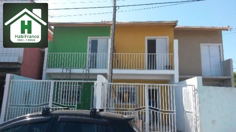Sobrados novos, individuais, Financia, Use seu FGTS, Portão Basculante