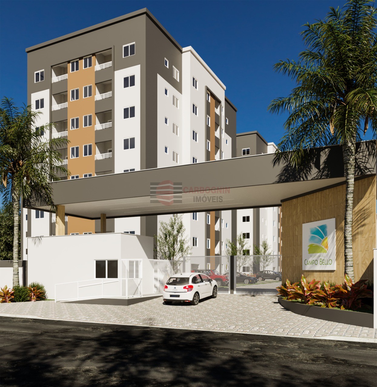 Apartamento a Venda No Condomínio Campo Bello No Jardim São José em Caçapava