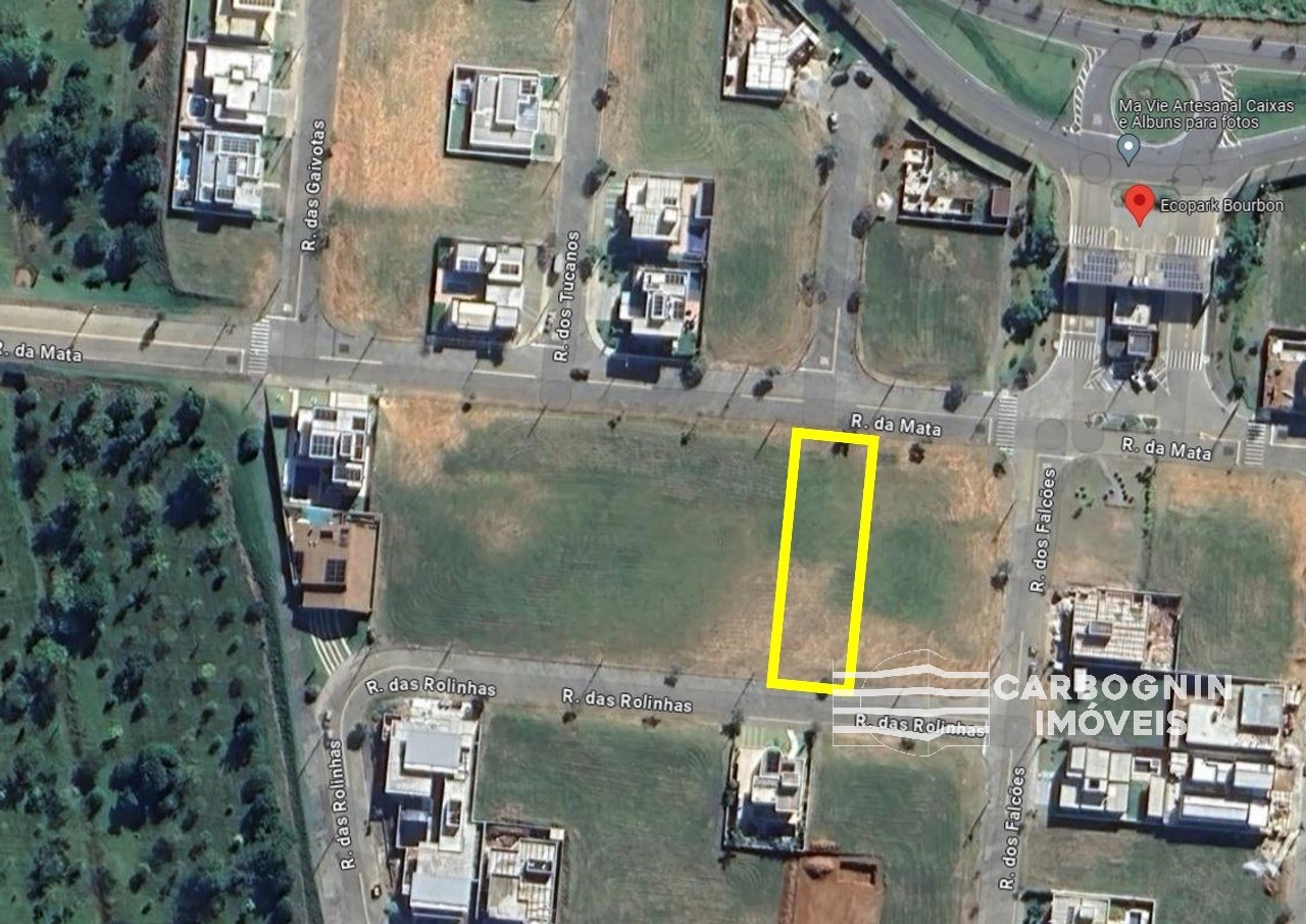 Terreno em Condomínio a Venda No Ecopark Bourbon No Residencial Ecopark Bourbon em Caçapava