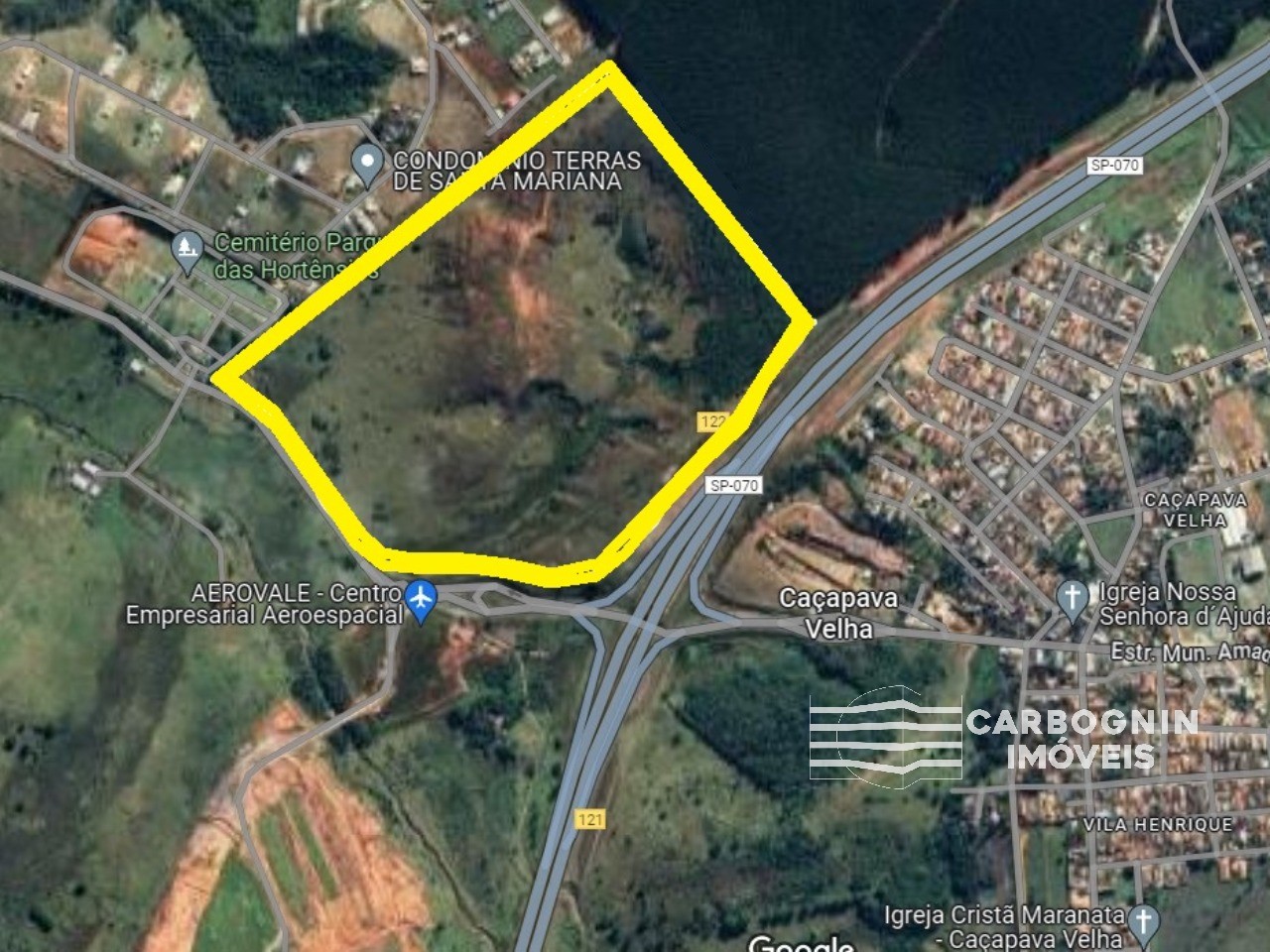 Área a Venda No Caçapava Velha em Caçapava