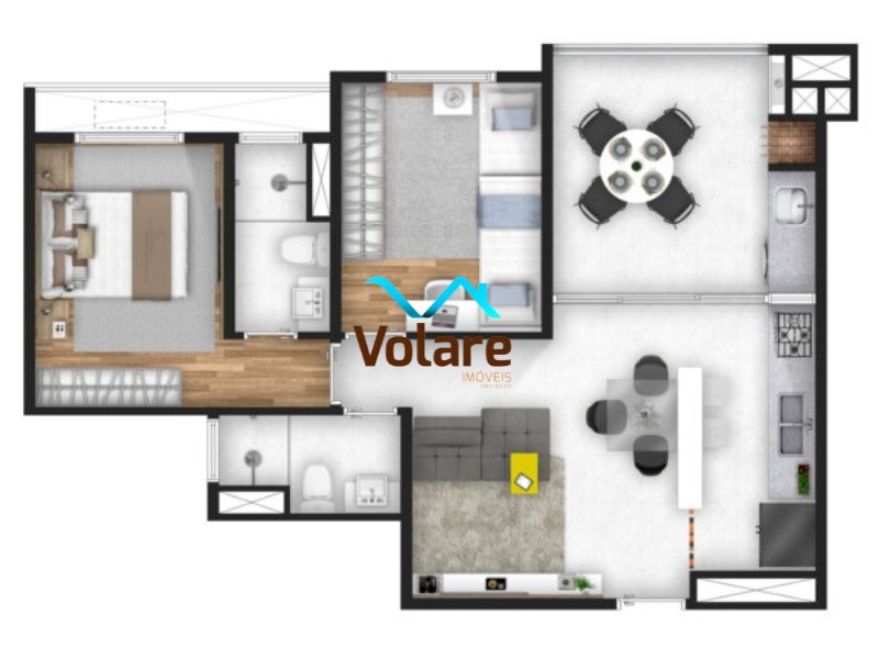 Apartamento, 2 quartos, 58 m² - Foto 23