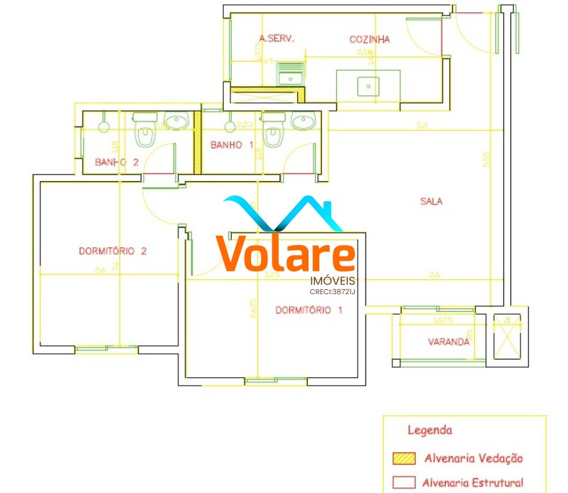 Apartamento, 2 quartos, 53 m² - Foto 16