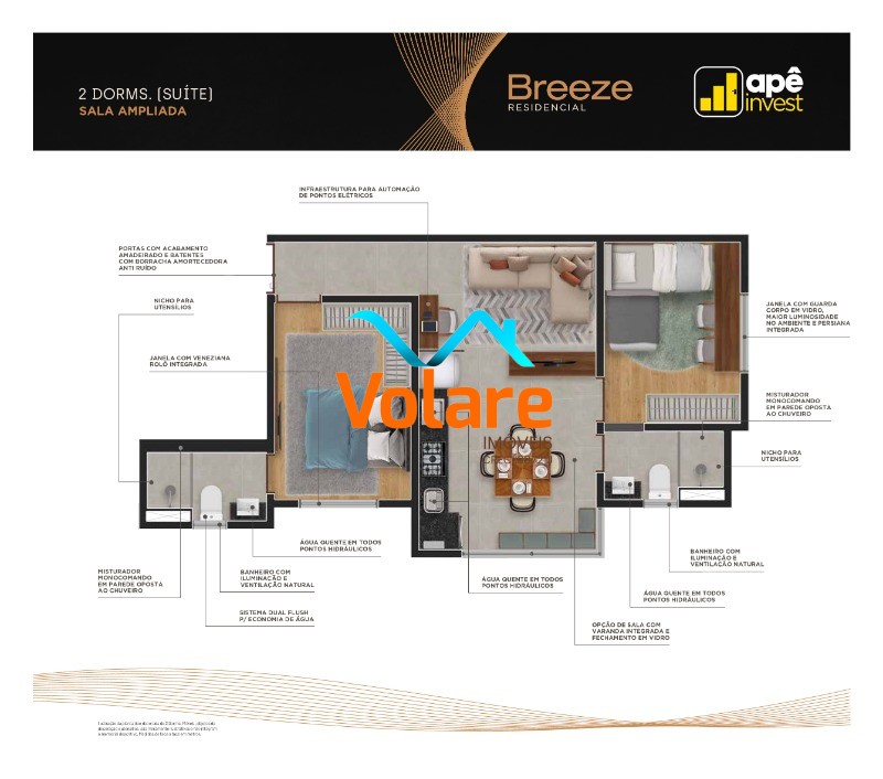 Apartamento, 2 quartos, 46 m² - Foto 19