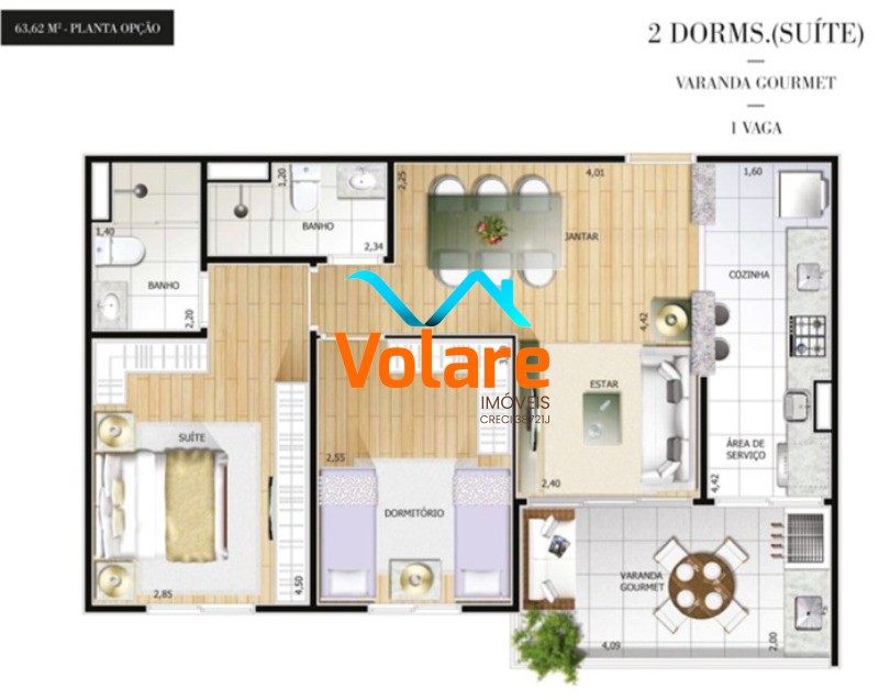 Apartamento, 2 quartos, 64 m² - Foto 20