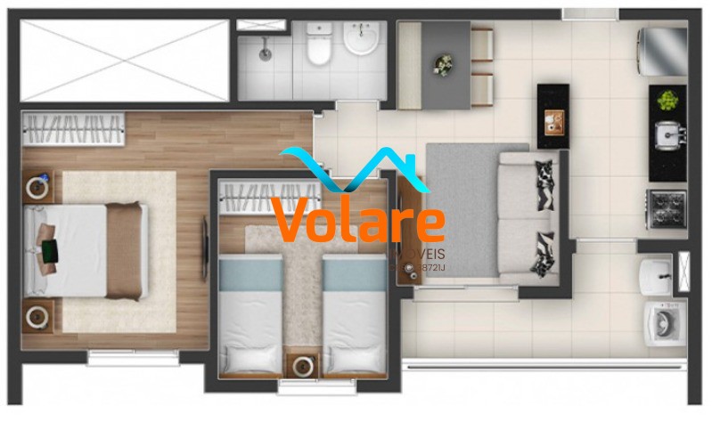 Apartamento, 2 quartos, 55 m² - Foto 16