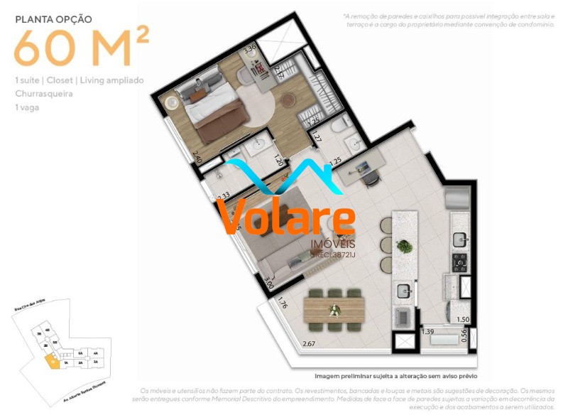 Apartamento, 2 quartos, 60 m² - Foto 33
