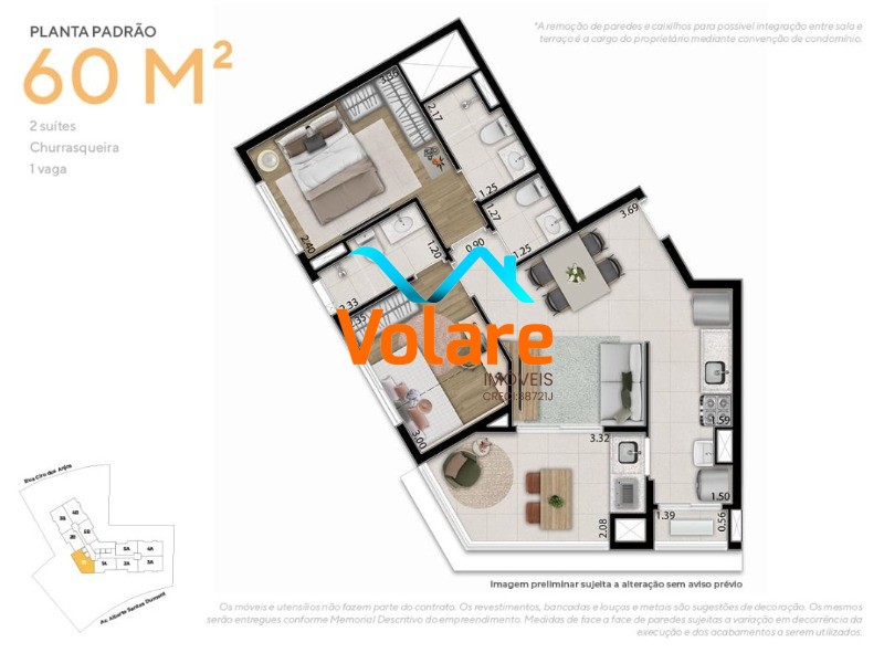 Apartamento, 2 quartos, 60 m² - Foto 32